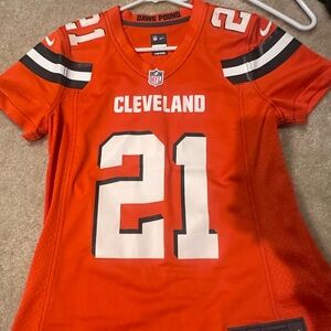 Nike Orange Cleveland Women's Top